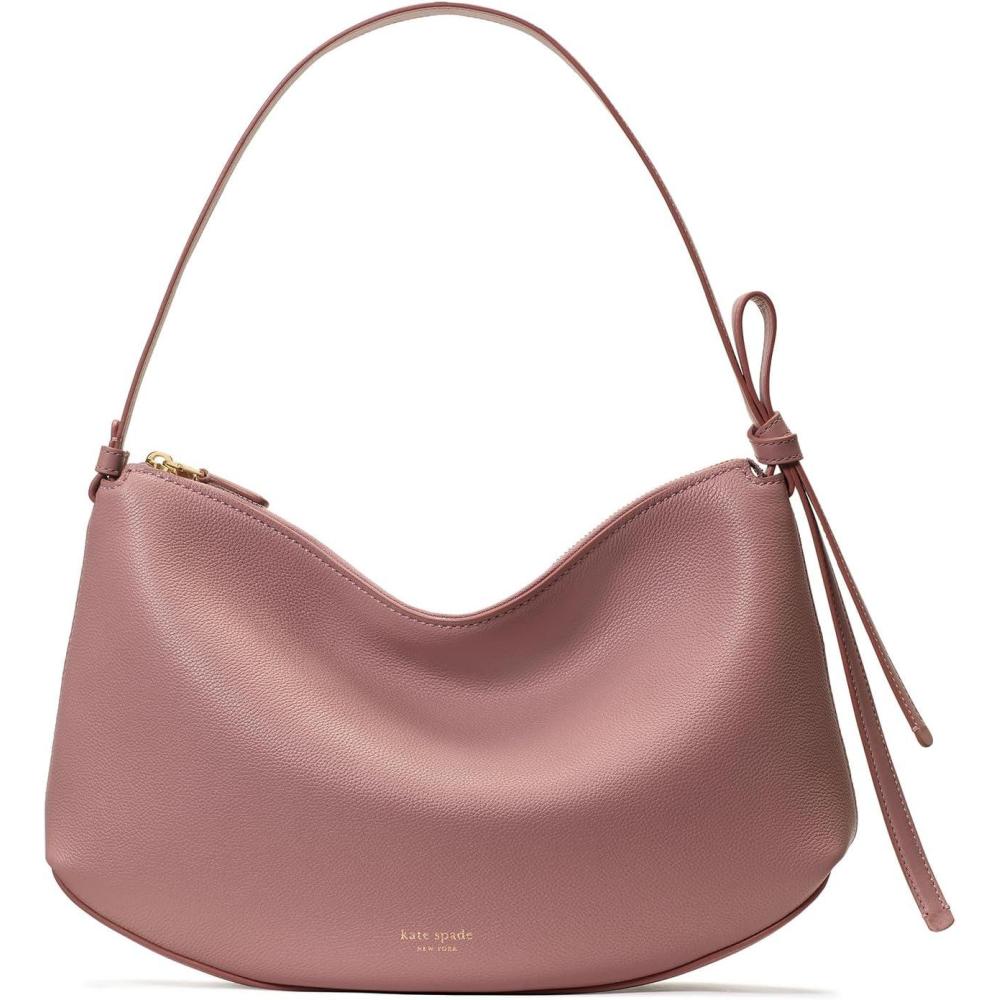 imagekate spade new york Loop Pebbled Leather ShoulderDusk Rose