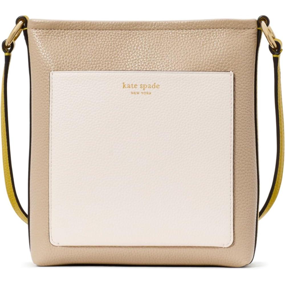 imagekate spade new york womens Ava Pebbled Leather Small SwingpackColorblocked Tigers Eye Multi