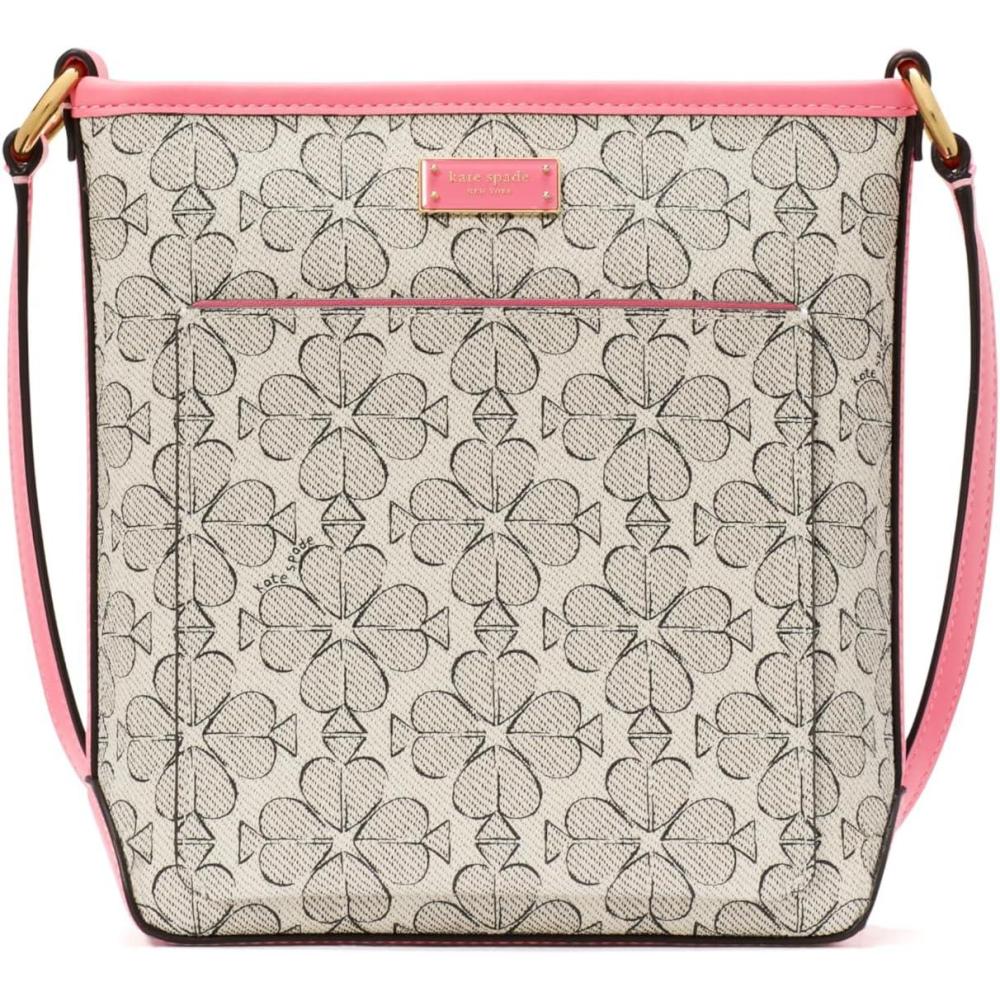 imagekate spade new york womens Ava Pebbled Leather Small SwingpackSpade Flower Ruby Citrus Multi