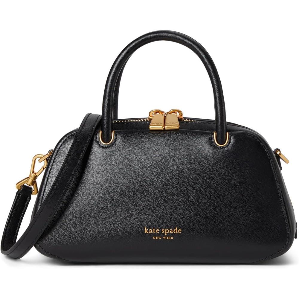 imagekate spade new york womens Grace Fine Grain Leather Mini BagBlack