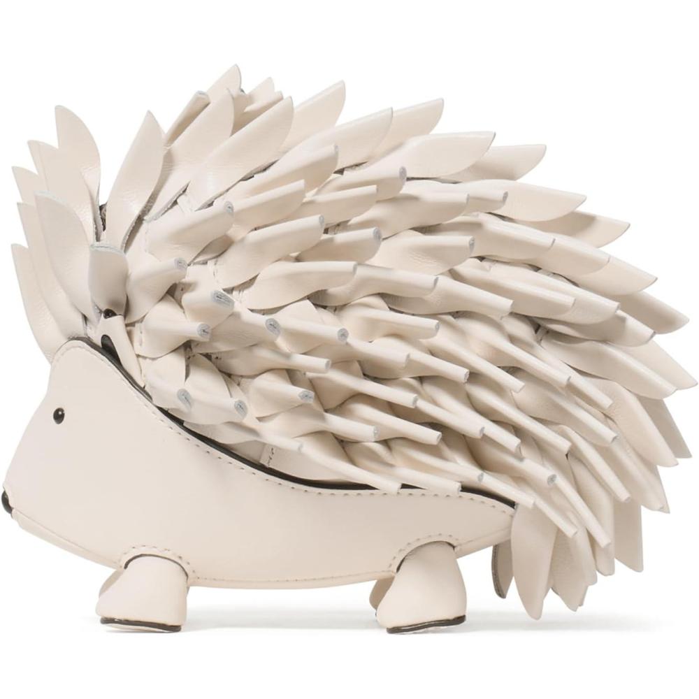 imagekate spade new york womens Novelty 3d Crossbody BagCashew Milk Stevie Hedgehog Critter