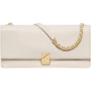 kate spade new york Deco Fine Grain Leather Soft Shoulder(Cashew Milk)