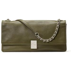 kate spade new york Deco Fine Grain Leather Soft Shoulder(Seaweed)