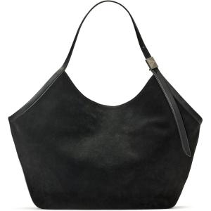 kate spade new york Deco Suede Extra Large Tulip Tote(Black)