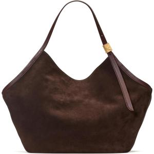 kate spade new york Deco Suede Extra Large Tulip Tote(Hot Fudge)