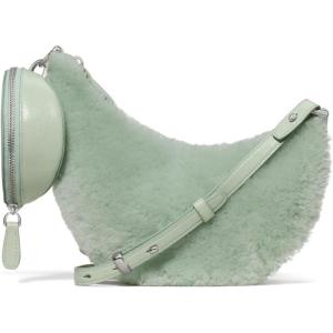 kate spade new york Duo Crossbody Bag(Shearling Mint Frosting)