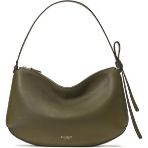 kate spade new york Loop Pebbled Leather Large Shoulder Bag(Seaweed)