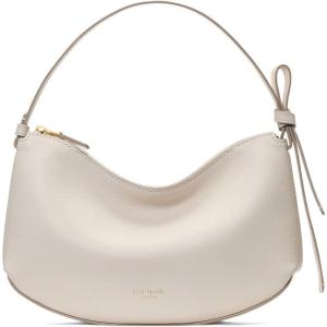 kate spade new york Loop Pebbled Leather Shoulder(Cashew Milk)