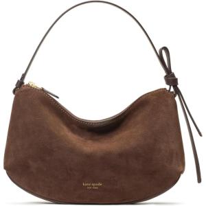 kate spade new york Loop Pebbled Leather Shoulder(Hot Fudge Suede)