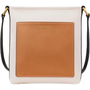 kate spade new york womens Ava Pebbled Leather Small Swingpack(Colorblocked Parchment Multi)
