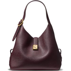 kate spade new york womens Deco Pebbled Leather Crossbody Tote(Blackberry Jam)