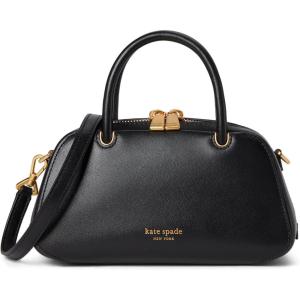kate spade new york womens Grace Fine Grain Leather Mini Bag(Black)