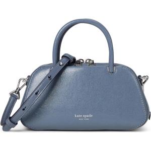 kate spade new york womens Grace Fine Grain Leather Mini Bag(Cinder Grey)