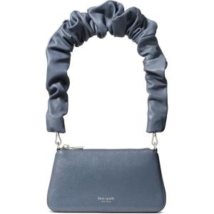 kate spade new york womens Grace Fine Grain Leather Pochette(Cinder Grey)