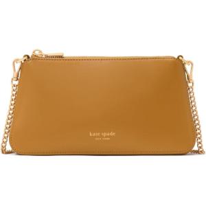 kate spade new york womens Grace Fine Grain Leather Pochette(Curry)