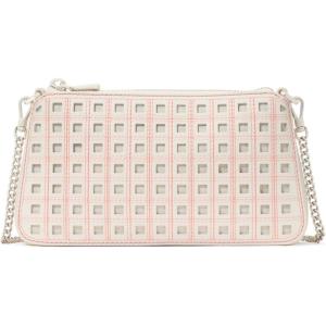 kate spade new york womens Grace Fine Grain Leather Pochette(Perforated Cream Multi)