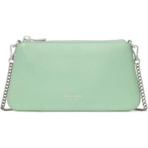 kate spade new york womens Grace Fine Grain Leather Pochette(Pistachio Ice)
