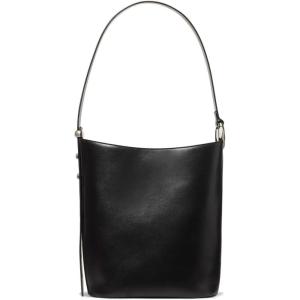 kate spade new york womens Halo Fine Grain Leather Bucket(Black)