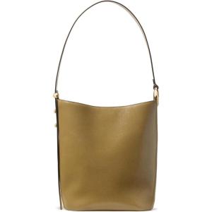 kate spade new york womens Halo Fine Grain Leather Bucket(Glazed Dried Thyme)