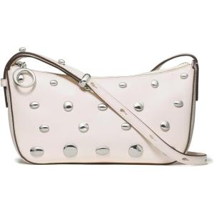 kate spade new york womens Halo Glazed Leather Crossbody(Studded Cream)