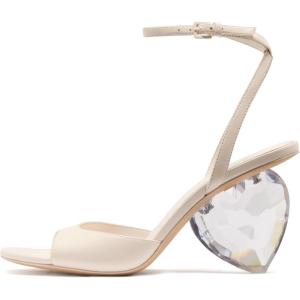 kate spade new york womens Heart Sandal(Cream)