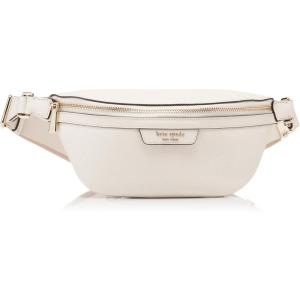 kate spade new york womens Hudson Pebbled Leather Belt Bag(Parchment)