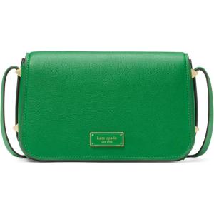 kate spade new york womens Liv Small Flap Crossbody(Pebbled Leather Watercress)
