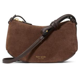 kate spade new york womens Loop Pebbled Leather Crossbody(Hot Fudge Suede)