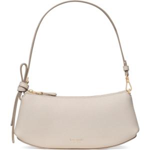kate spade new york womens Loop Pebbled Leather Pochette(Cashew Milk)