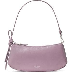 kate spade new york womens Loop Pebbled Leather Pochette(Glazed Market Purple)