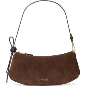 kate spade new york womens Loop Pebbled Leather Pochette(Hot Fudge Suede)