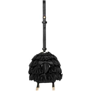 kate spade new york womens Novelty Bag Charm(Black Faux Fur Sheep)