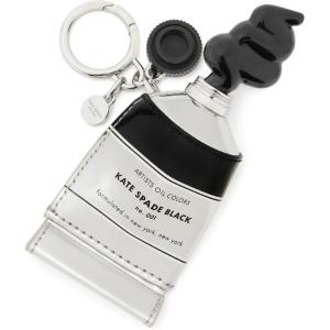 kate spade new york womens Novelty Bag Charm(Black Multi Shiney Metallic Paint Tube)