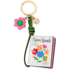 kate spade new york womens Novelty Bag Charm(Cream Multi Fresh Picks Magazine)