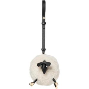 kate spade new york womens Novelty Bag Charm(Meringue Faux Fur Sheep)