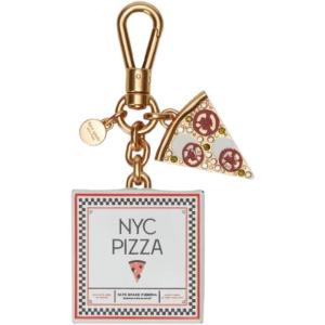 kate spade new york womens Novelty Bag Charm(True White Pizza Box)