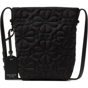 kate spade new york womens Tilly Quilted Fabric Small Crossbody(Black)