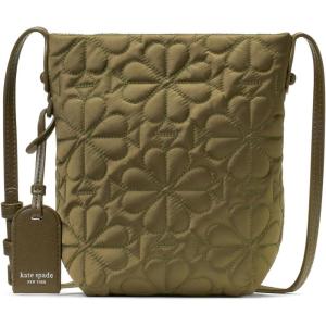 kate spade new york womens Tilly Quilted Fabric Small Crossbody(Oolong Green)