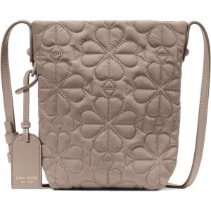 kate spade new york womens Tilly Quilted Fabric Small Crossbody(Taupe City Scape)