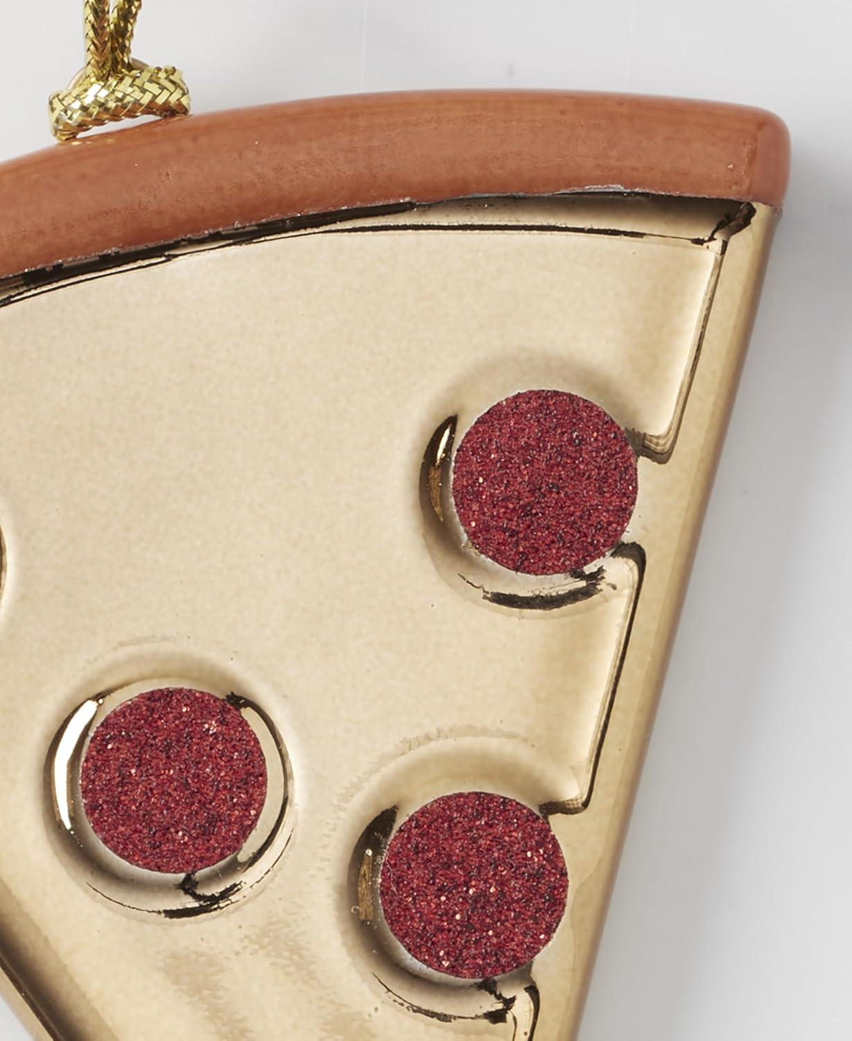 imageKate Spade New York Be Jolly Pizza Slice Ornament Christmas Holiday Decorations