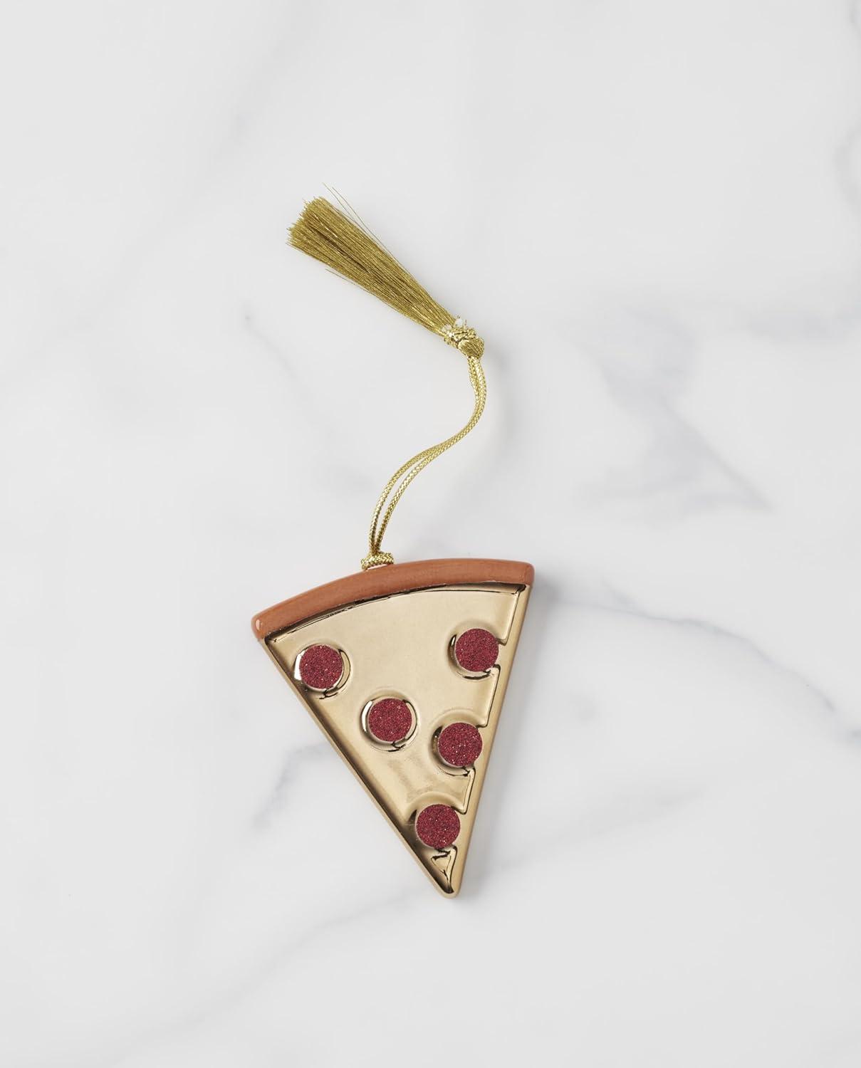 imageKate Spade New York Be Jolly Pizza Slice Ornament Christmas Holiday Decorations