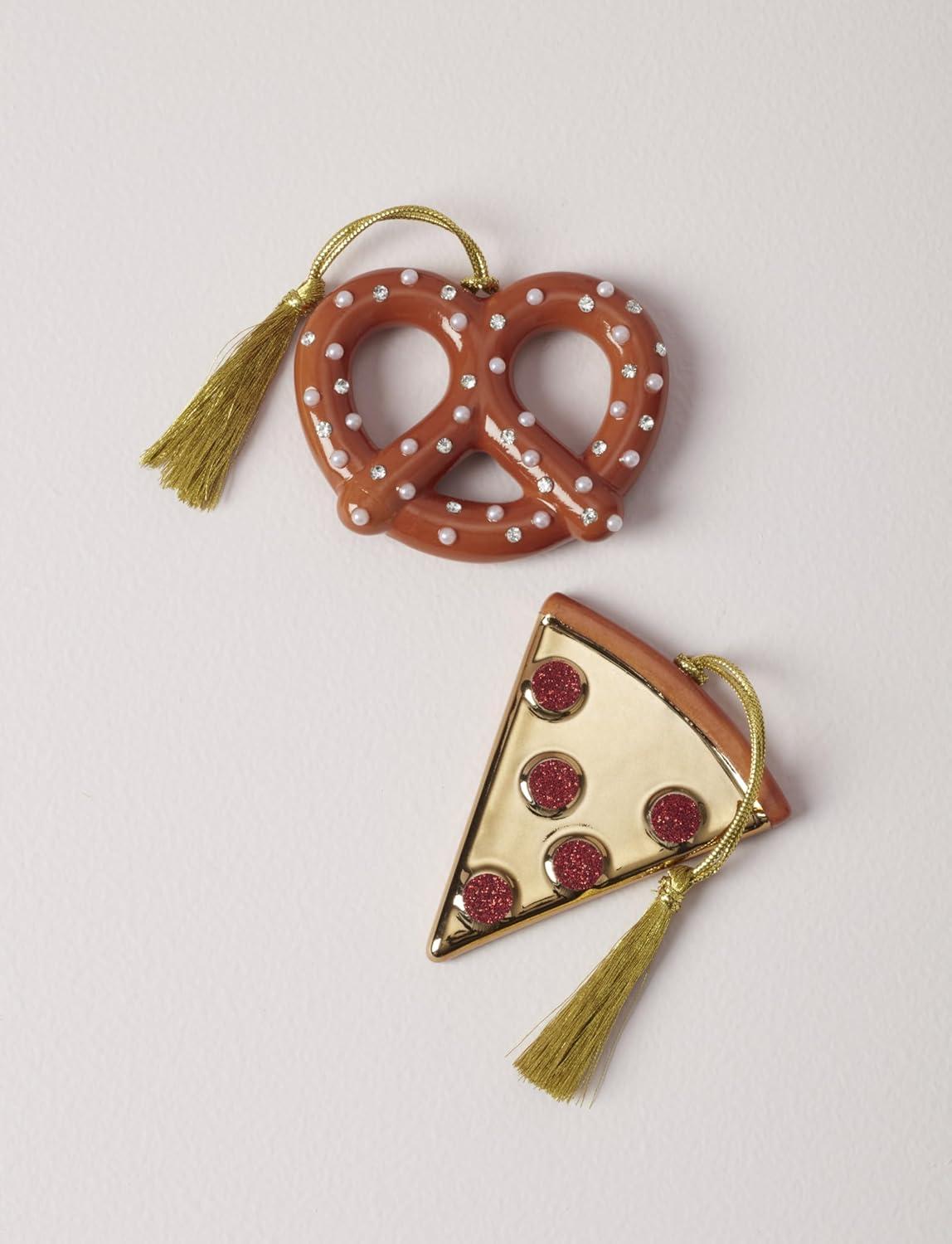 imageKate Spade New York Be Jolly Pizza Slice Ornament Christmas Holiday Decorations