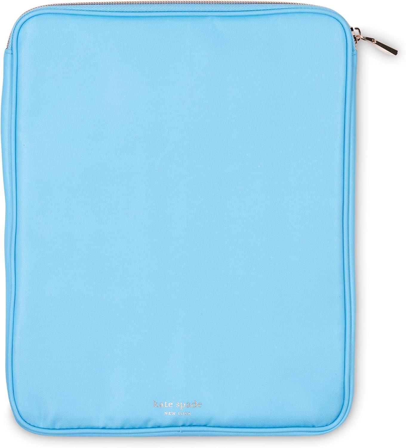 imagekate spade new york 1125quot x 85quot Travel Book Pouch Nylon Book Cover with Front ampamp Main Zipper Pockets for Travel Book Club