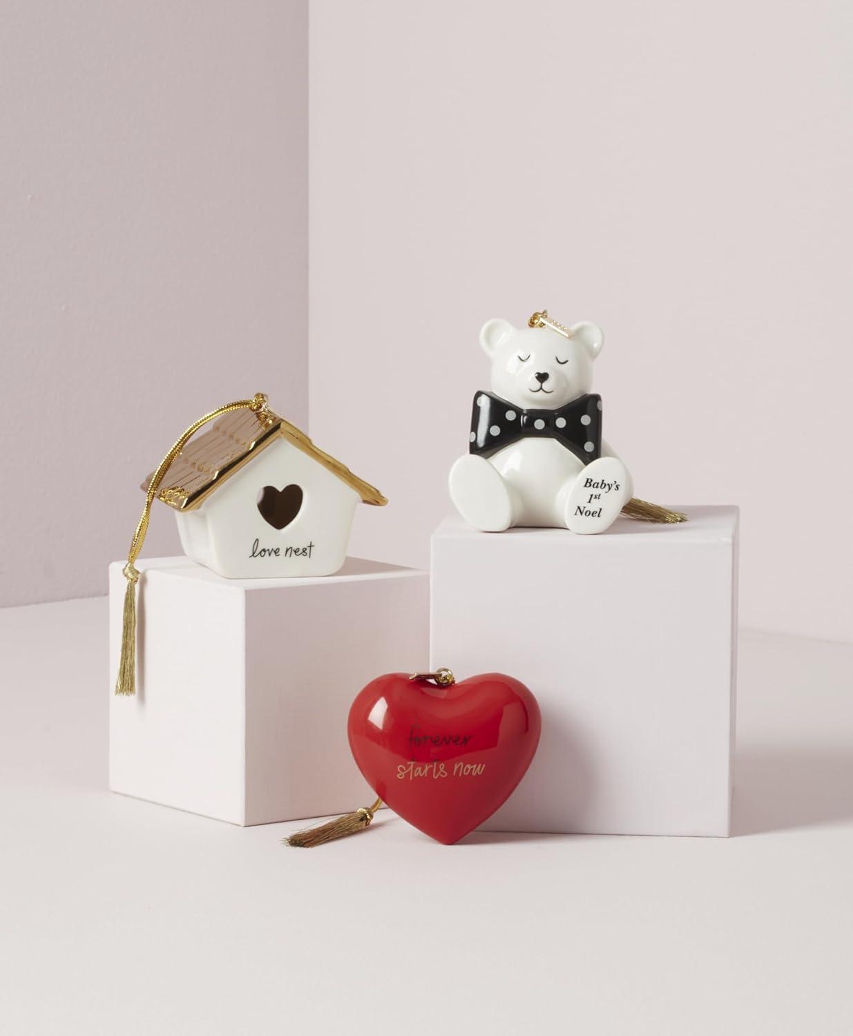 imagekate spade new york 2025 Be Jolly Our First Christmas Ornament Christmas Decor Holiday Decorations