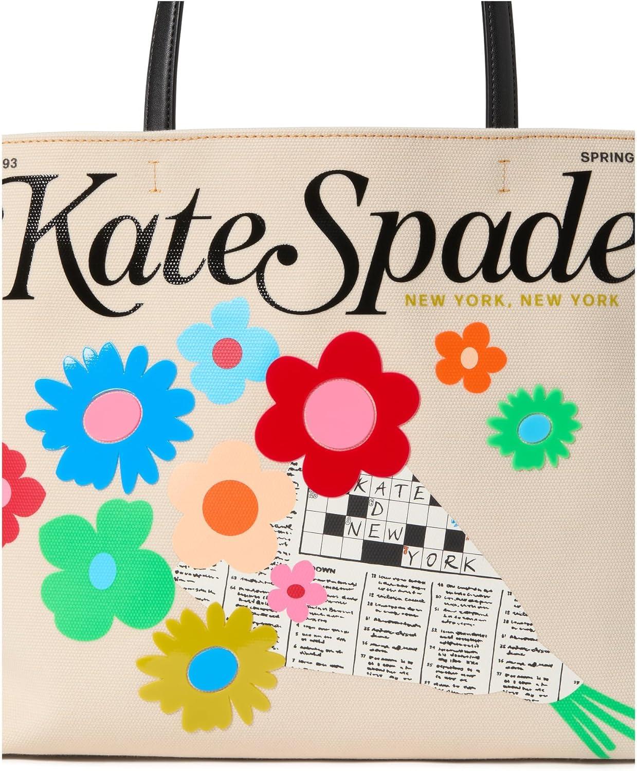imagekate spade new york womens Fresh Picks Printed Canvas Large ToteMulti