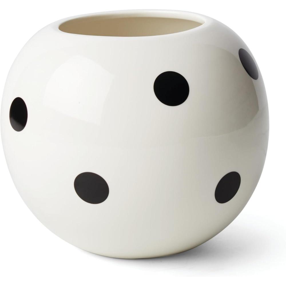 imageKate Spade New York Dot 12Piece Dinnerware Set 1984 WhiteRose Bowl