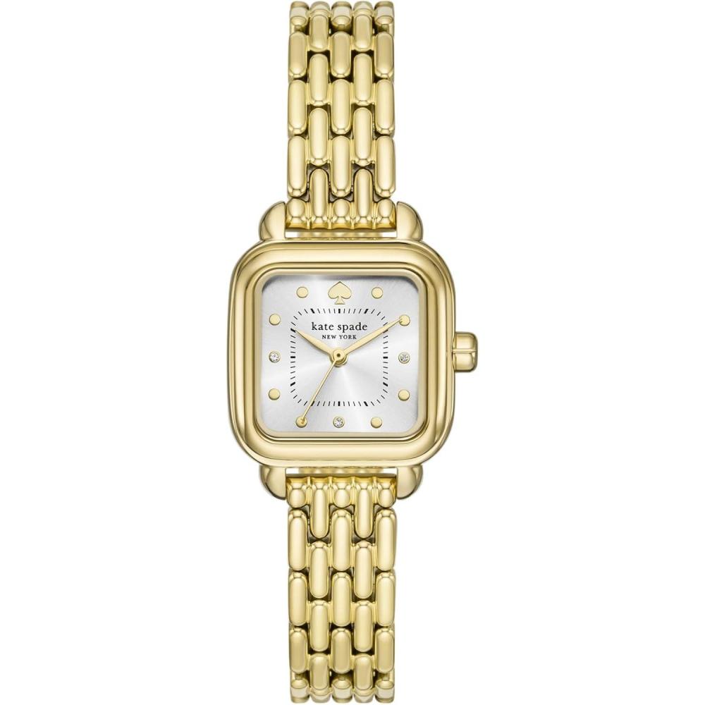 imageKate Spade New York Gracie Square Womens Watch with Stainless Steel Bracelet or Leather BandGold