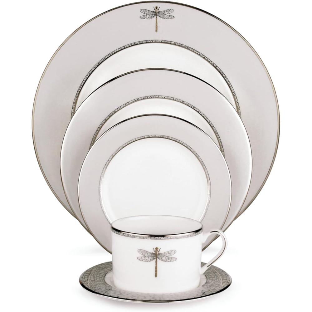 imageKate Spade New York June Lane Place Setting by Lenox White 5piece5Piece Placesetting