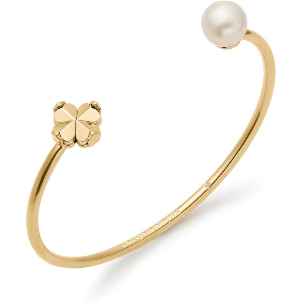 imageKate Spade New York Pearl Cuff BraceletWhite Gold