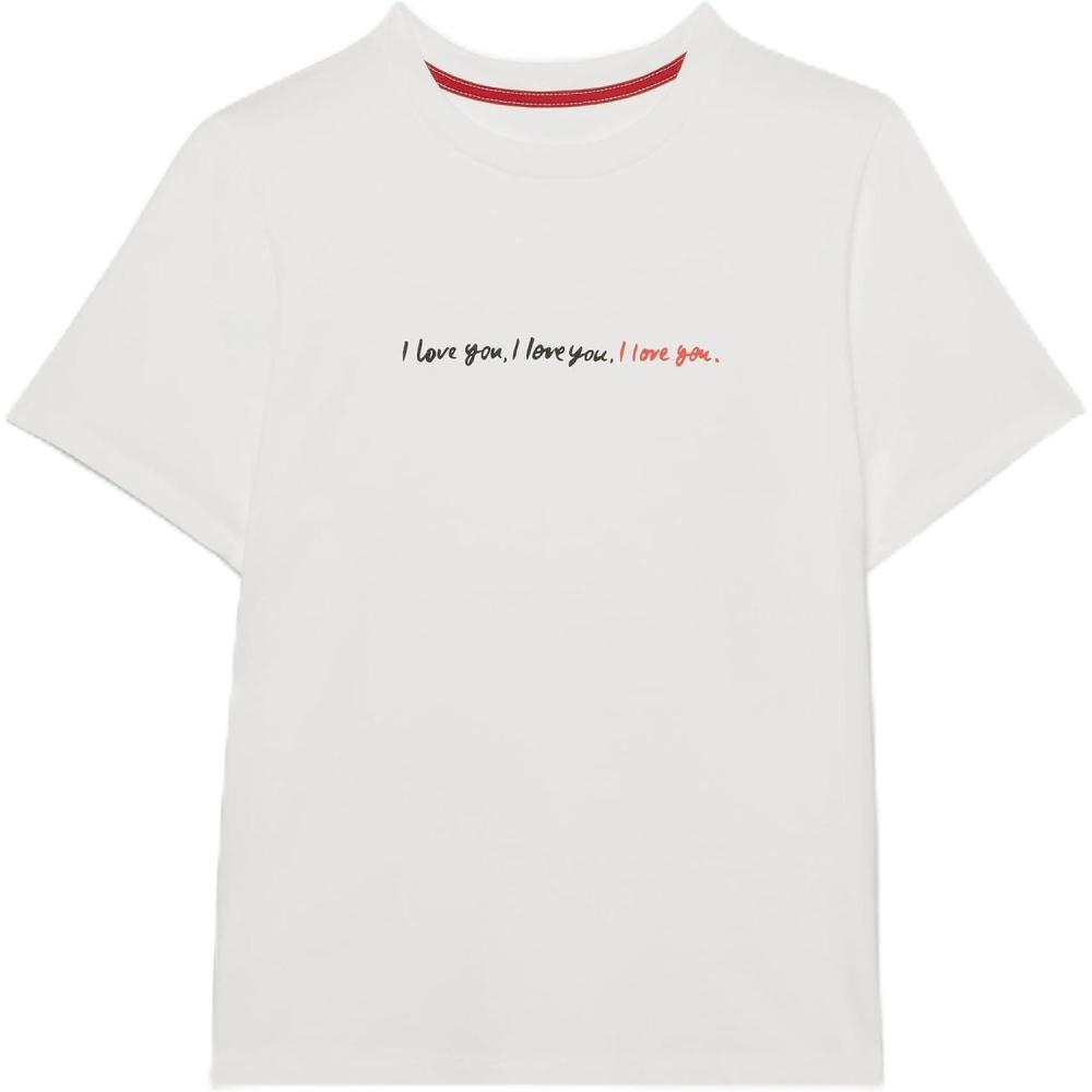 imageKate Spade New York Womens I Love You TeeFresh White